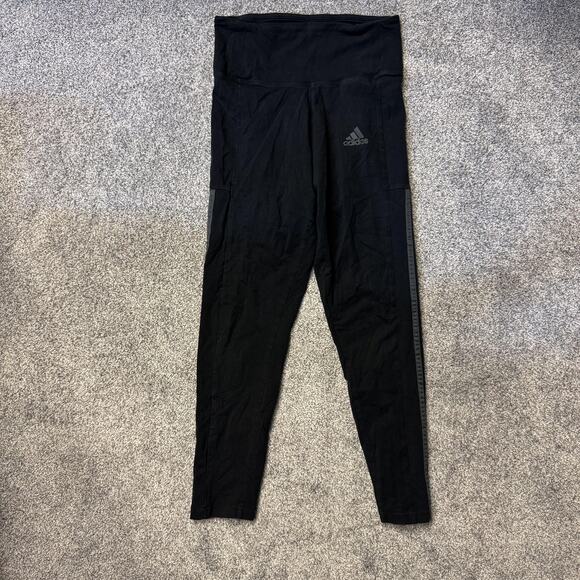 Adidas Leggings Small Techfit 7/8 Compression Gym Athleisure Running HM2603 - Picture 1 of 13